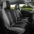 FREESOO Leather Seat Covers Full Set for Cars Trucks SUV, Front Seats 2PCS
