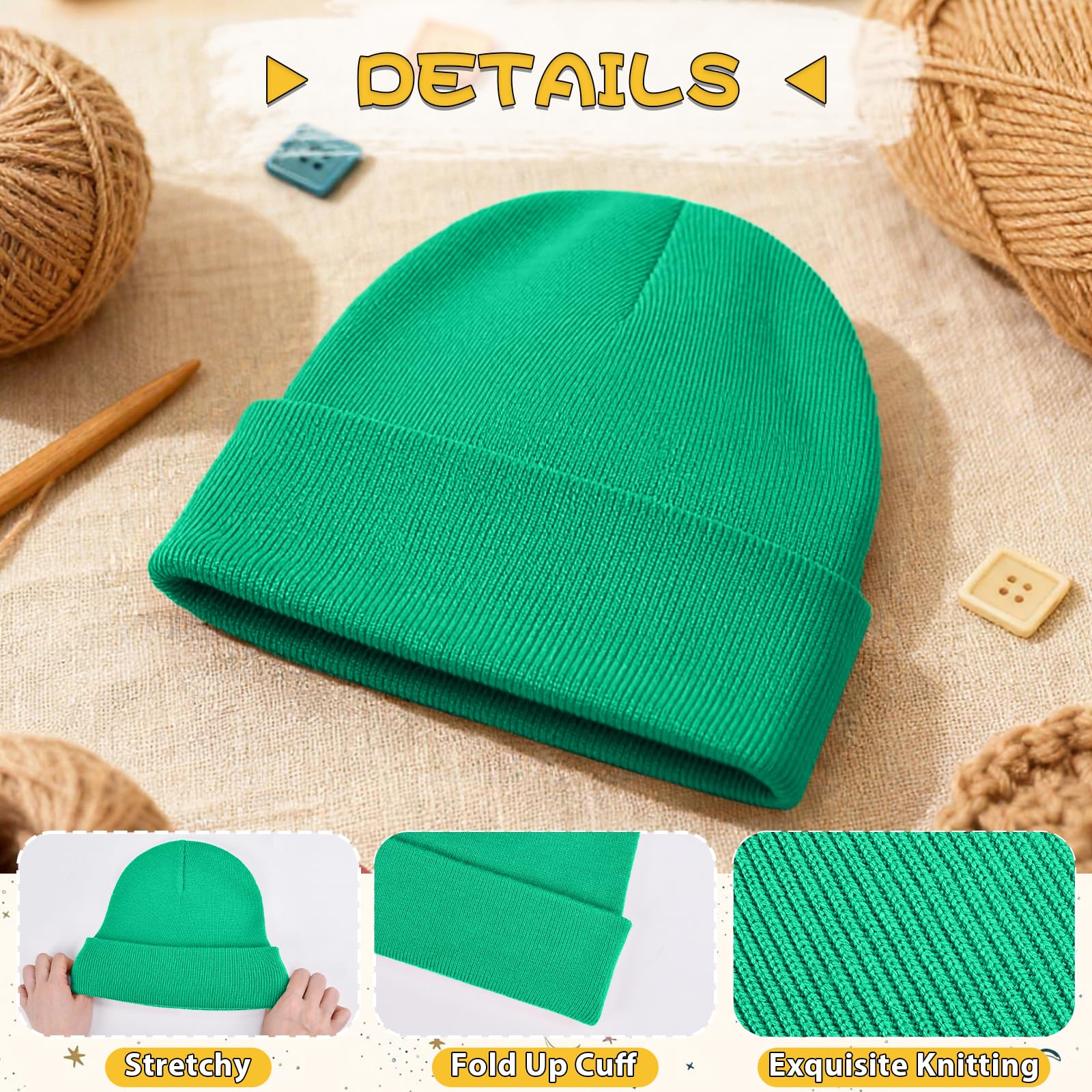 ZOORON Toddler Beanie Baby Kids Beanies Warm Winter Hat Knit Skull Cap for Boys & Girls Soft Children Infant Hat
