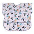 Bumkins Disney Short Sleeve Bib for Girl or Boy, Toddler and Kids for 1-3 Years, Large Size, Essential Must Have for Junior Children, Eating, Mess Saving Soft Fabric Apron for Play, Jasmine