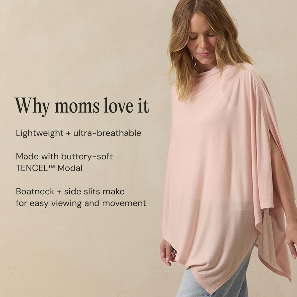 Solly Baby Nursing Cover, Ultra-Breathable, Lightweight Breastfeeding Cover-Up, Buttery-Soft Fabric, Universal Fit, Postpartum Essentials, Newborn Must Haves, Spelt