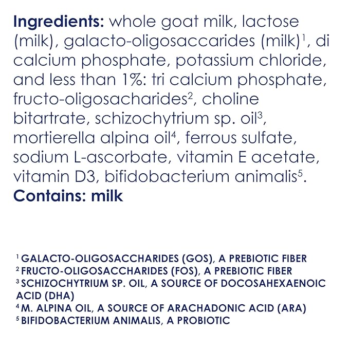 Kabrita Goat Milk-Based Toddler Nutrition Drink, 12–24 Months, Gentle & Easy to Digest, Clean Label Project Certified, Supports Gut Health, Immunity & Brain Development 28oz (Pack of 6)