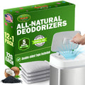 Green Piece Diaper Pail Deodorizer - Activated Charcoal - 4 + 1 Pack