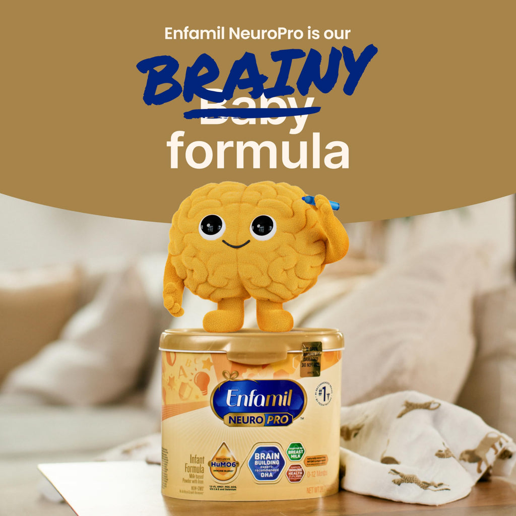 Enfamil NeuroPro Ready to Feed Baby Formula, Brain Building Duo DHA & MFGM, Exclusive Immune Supporting HuMO6 Blend, Enfamil Ready to Feed Infant Formula, 8 fl oz, 6 count, Total 24 bottles