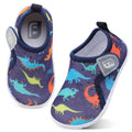 JOINFREE Water Shoes for Kids Boy Girl Water Sneakers Quick Dry Sports Aqua Athletic Sneakers Dark Dinosaur 0-6 Months