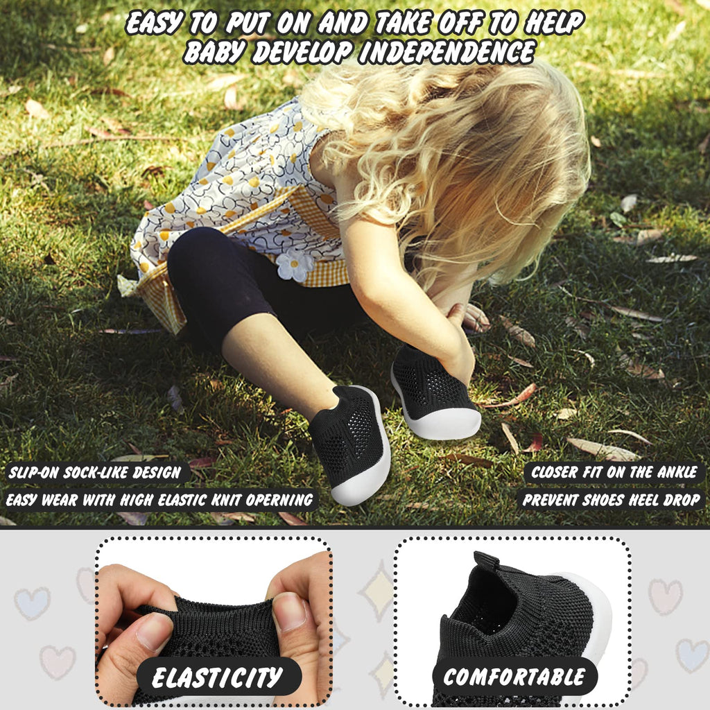Baby Boy First Walking Shoes Girl Toddler Soft Sole Breathable