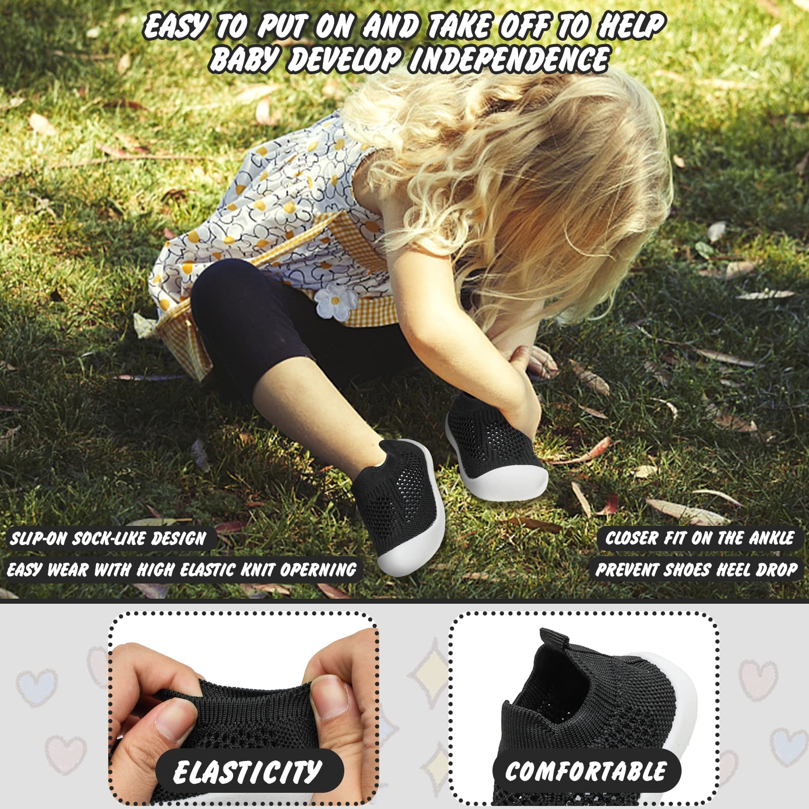 Baby Boy First Walking Shoes Girl Toddler Soft Sole Breathable