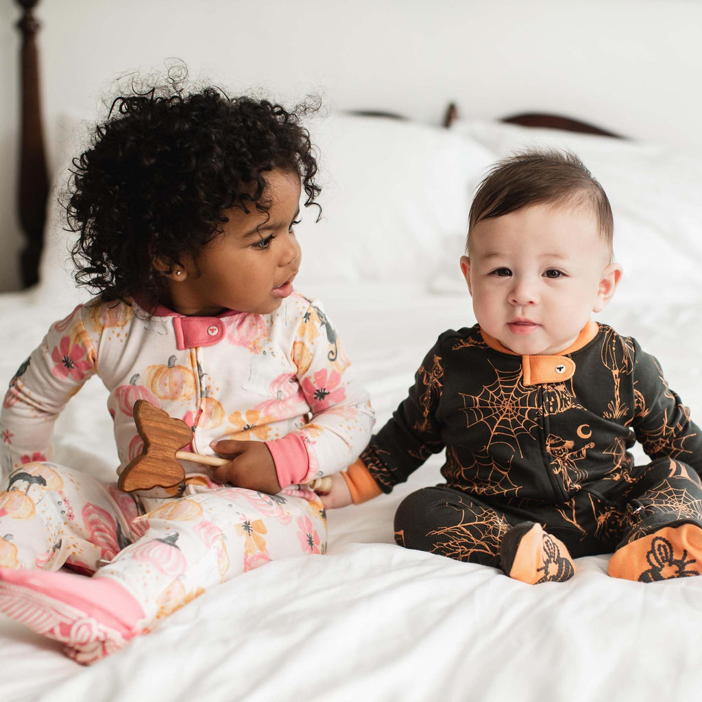 Burt's Bees Baby Boys' Organic Cotton, Sleep and Play Footed Pajamas