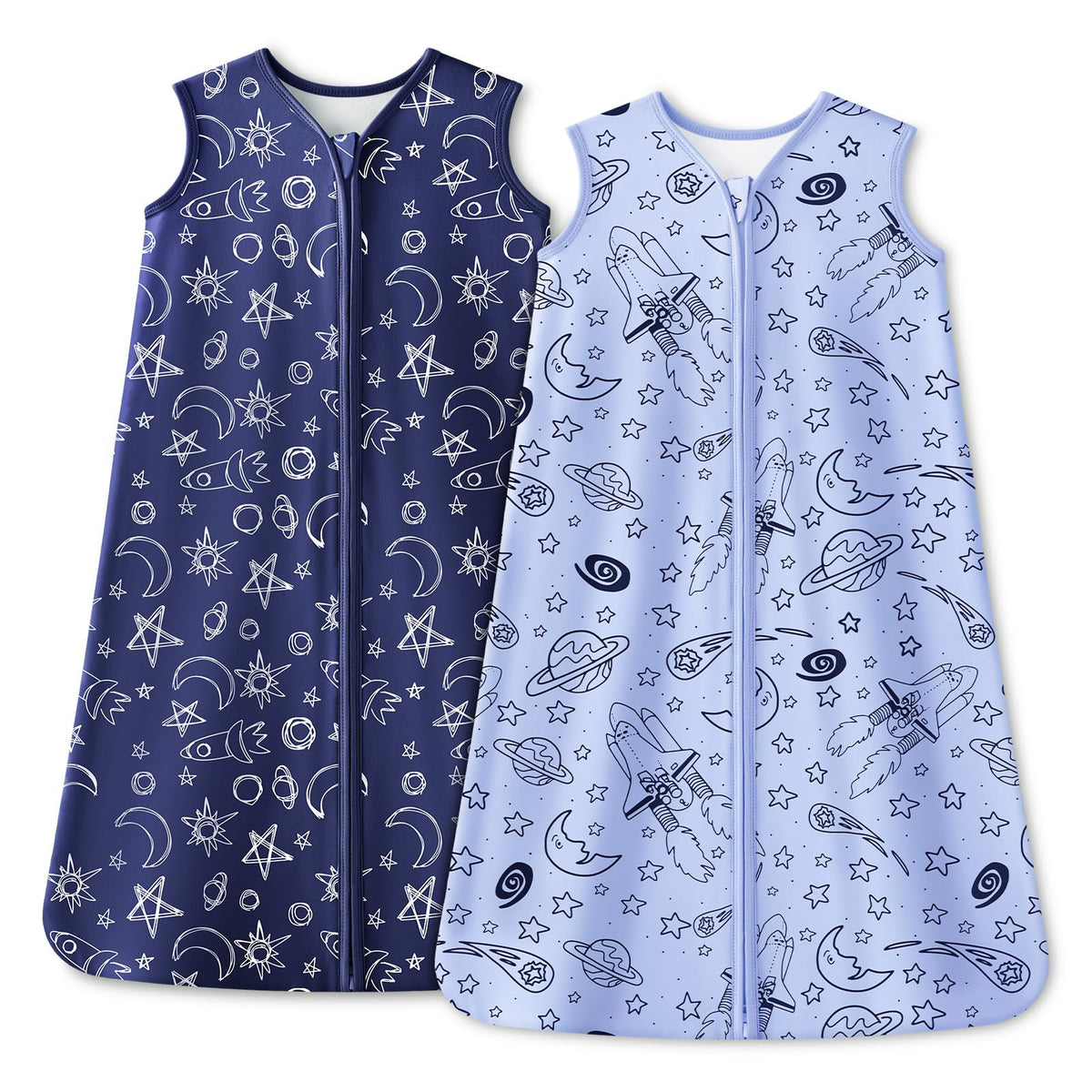 Unnivoll Baby Sleep Sack 6-12 Months 100% Organic Cotton 1.0 TOG