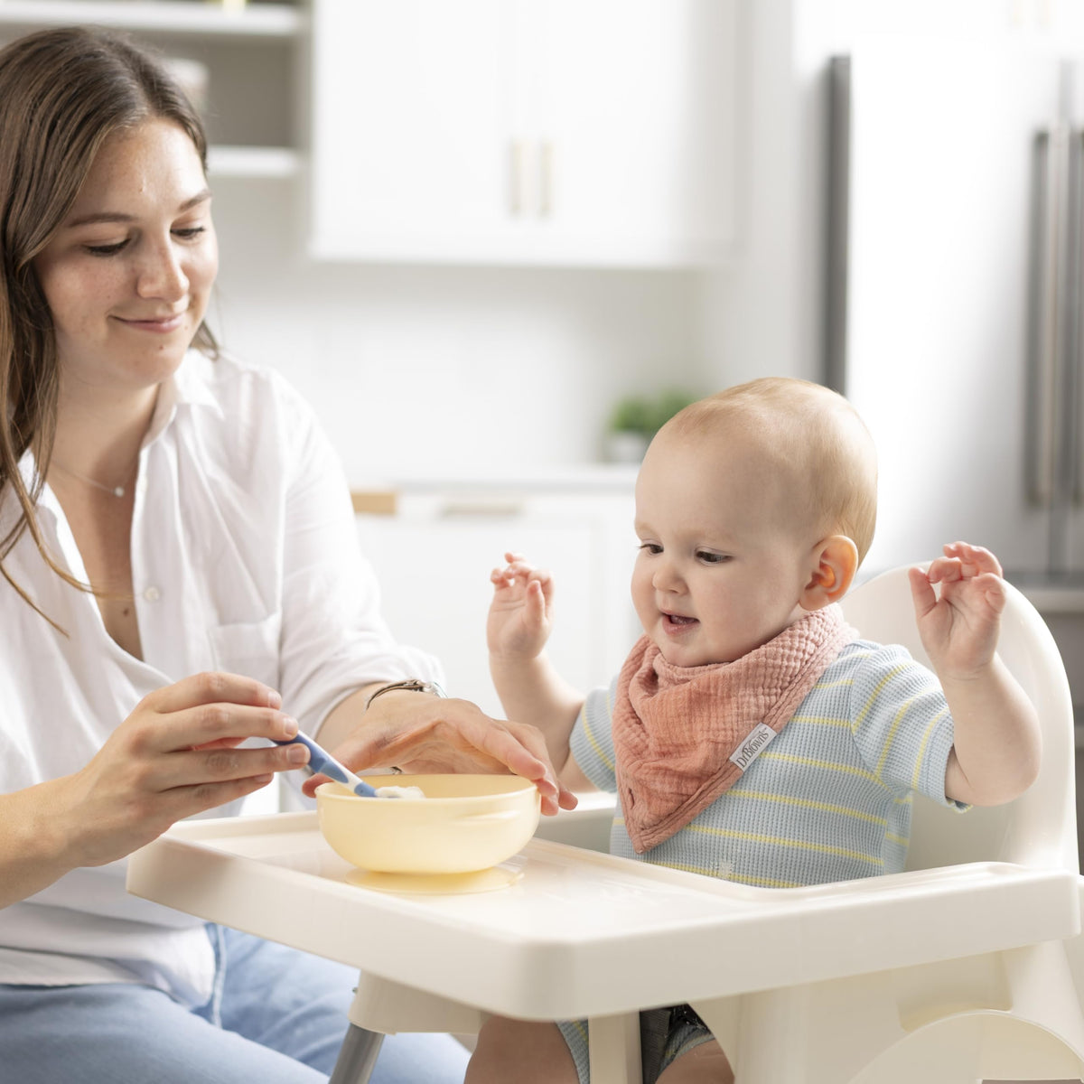 Dr. Brown's Designed to Nourish Soft-Tip Toddler Feeding Spoons, 6-Pack