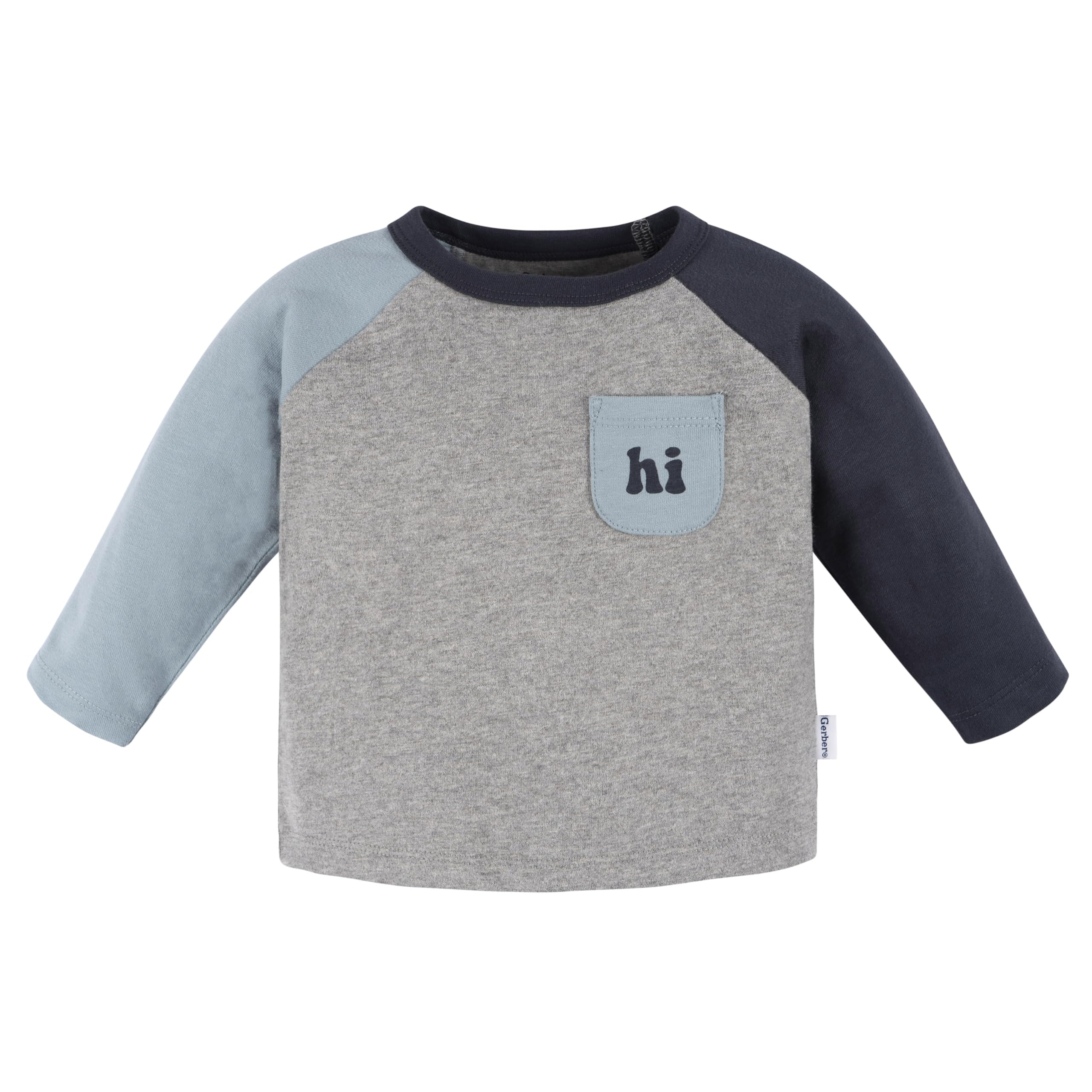 Gerber Baby Boys' Jogger Set, Happy, 0-3 Months