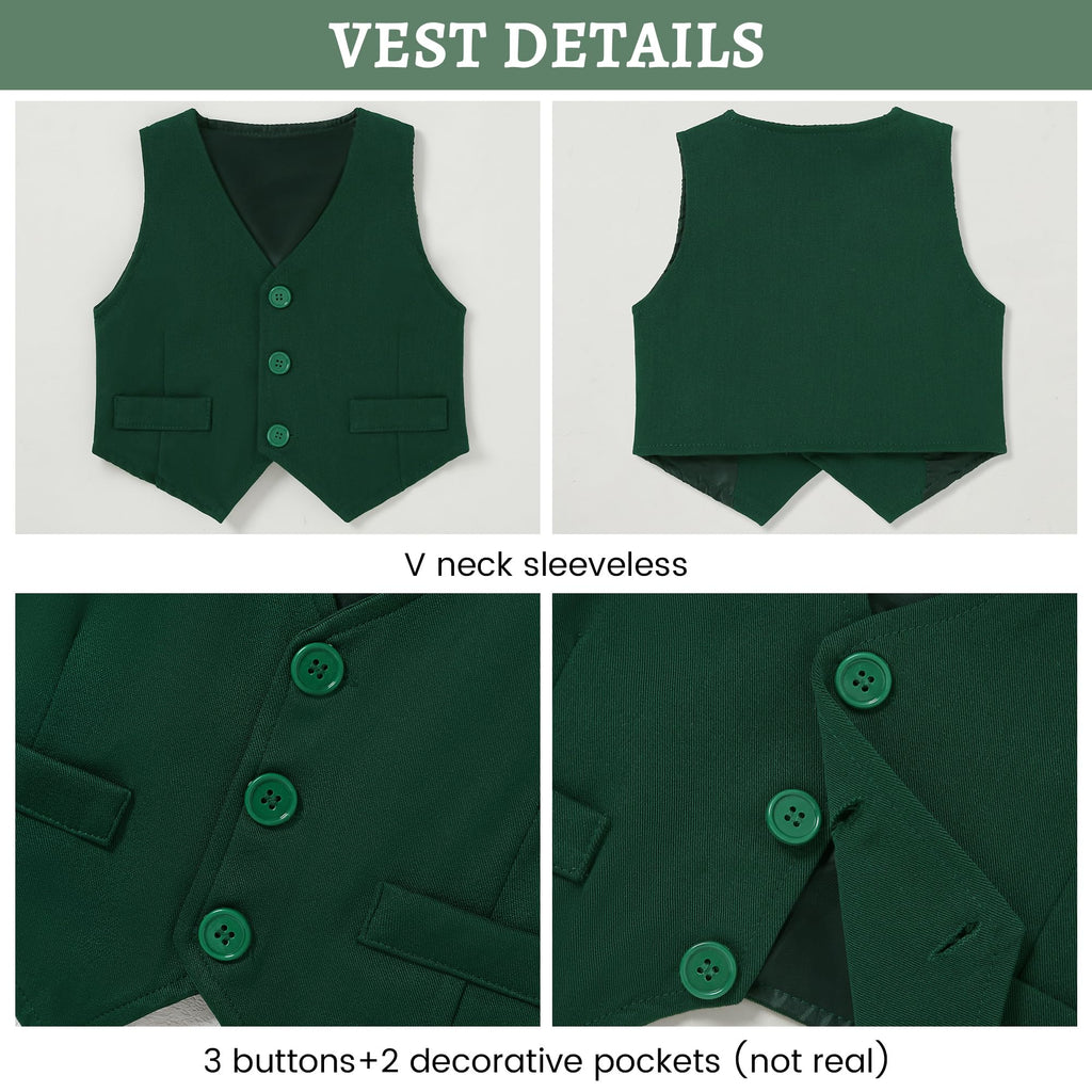 SANMIO Baby Boy Christmas Outfit Baby Formal Suit Set 0-24M