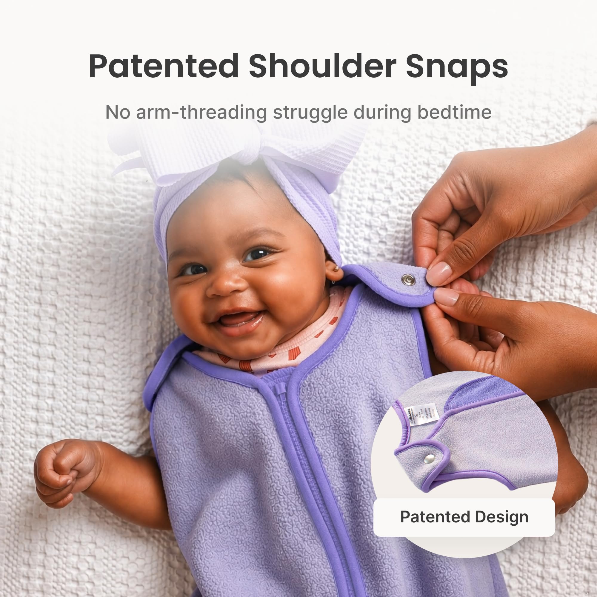 Baby Deedee Sleep Nest Fleece - Fleece Sleep Sack 1.2 TOG 0-6M Navy