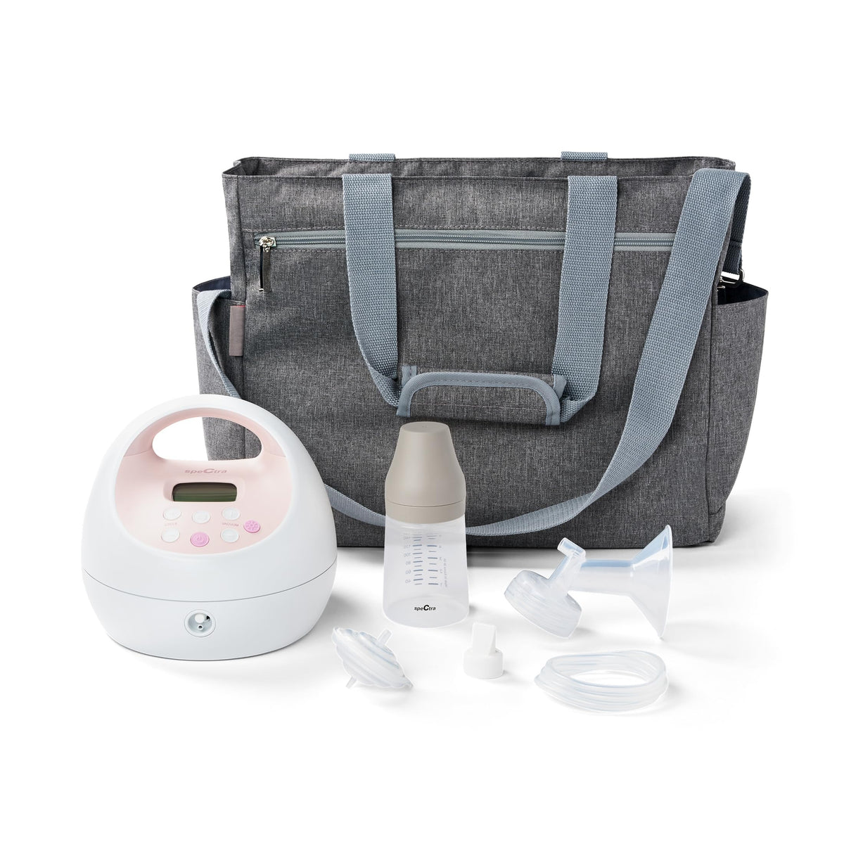 Spectra Baby S2 Plus Electric Pump Bundle, Tote & Accessories, 28 mm