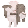 Gerber Unisex Baby 9-Piece Baby Gift Set for Newborn Boys & Girls – Premium Cotton Baby Essentials Layette Set, Garden, 6-9 Months