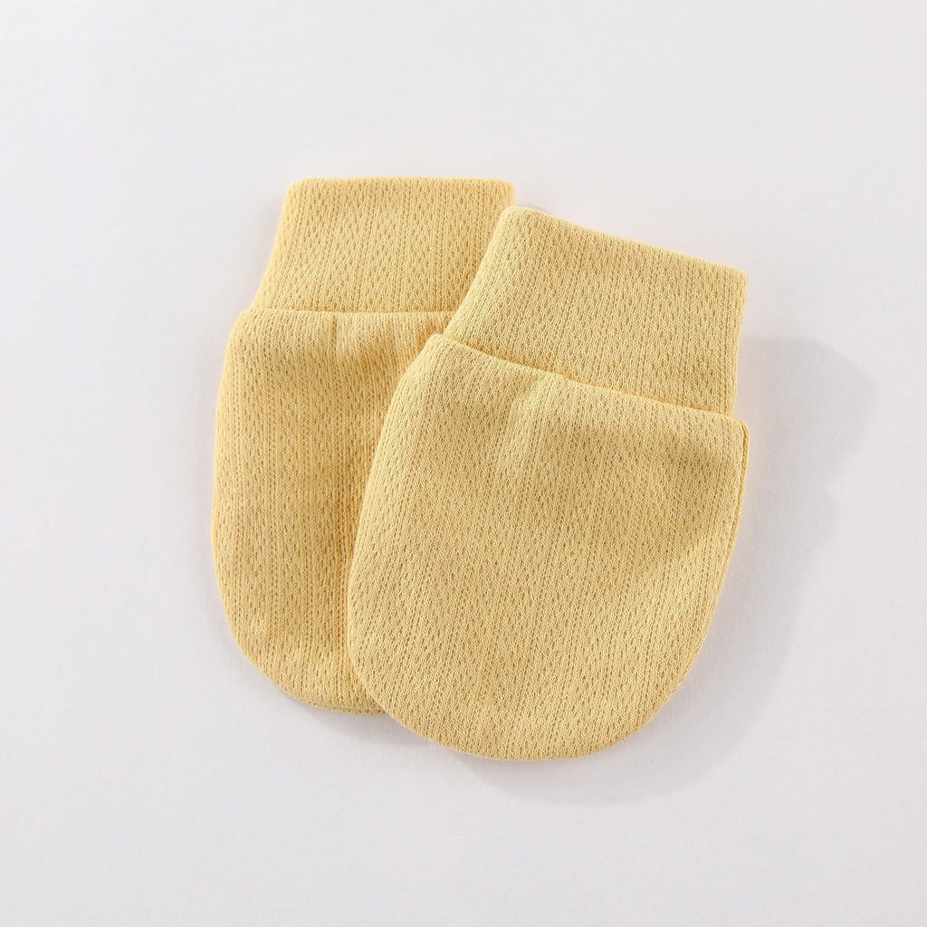 5 Pairs Unisex Baby Mittens No-Scratch 0-6 Months New Born