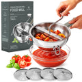 Hungry Artisan 4-Disc Food Mill for Jams, Purees & Silky Sauce