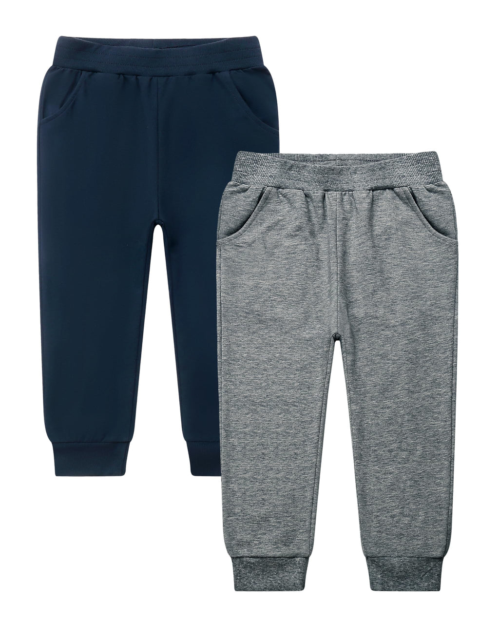 GFQLONG Toddler Boys Pants 100% Cotton Joggers Sweatpants with Pockets 4-5T