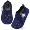 Baby Water Shoes Barefoot Aqua Swim Shoe for Beach Sandals Indoor Outdoor Activity Lightweight Mesh BlackBlue 0-6 Months Infant