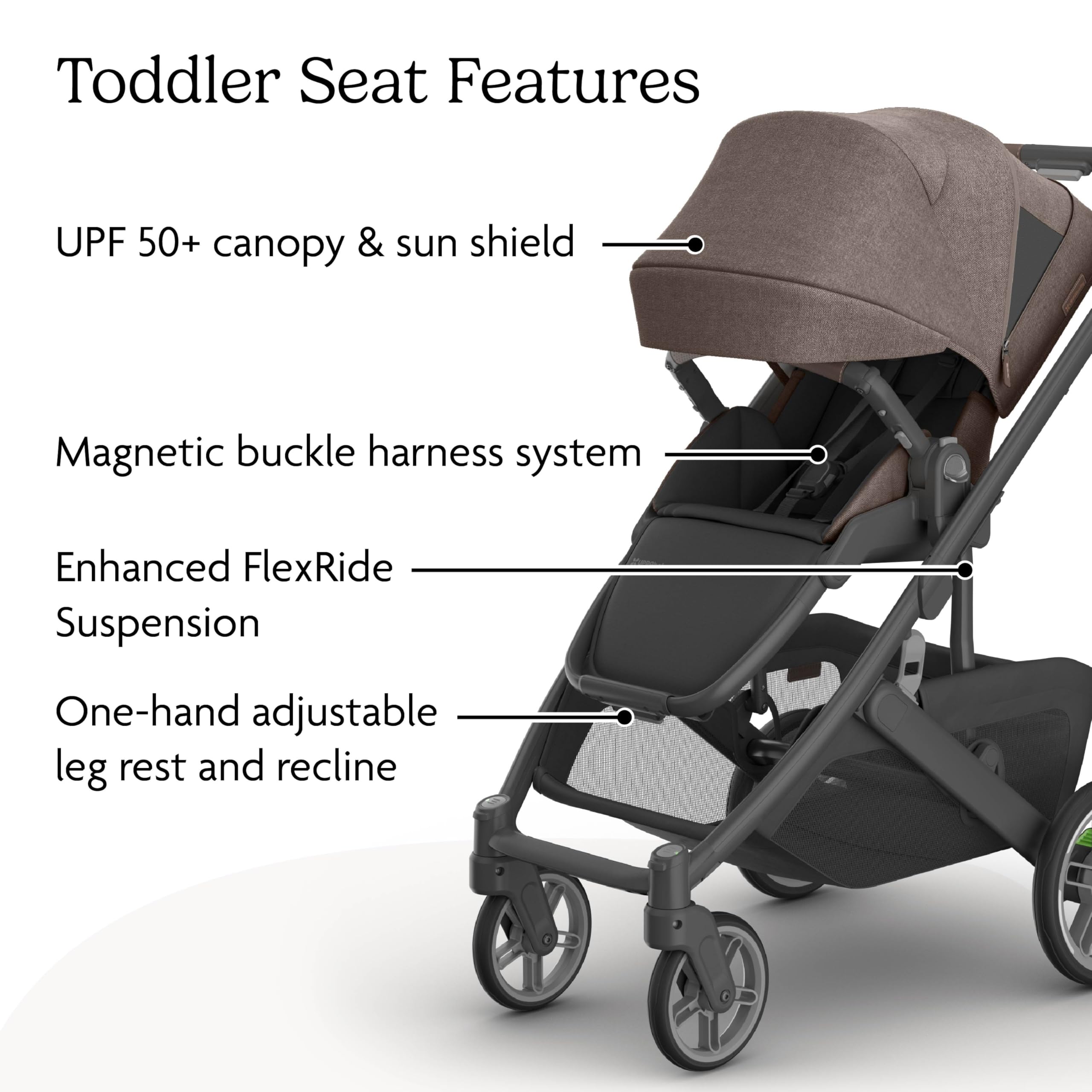 UPPAbaby Cruz V3 Full-Size, from Birth, Car Seat Compatible - Owen