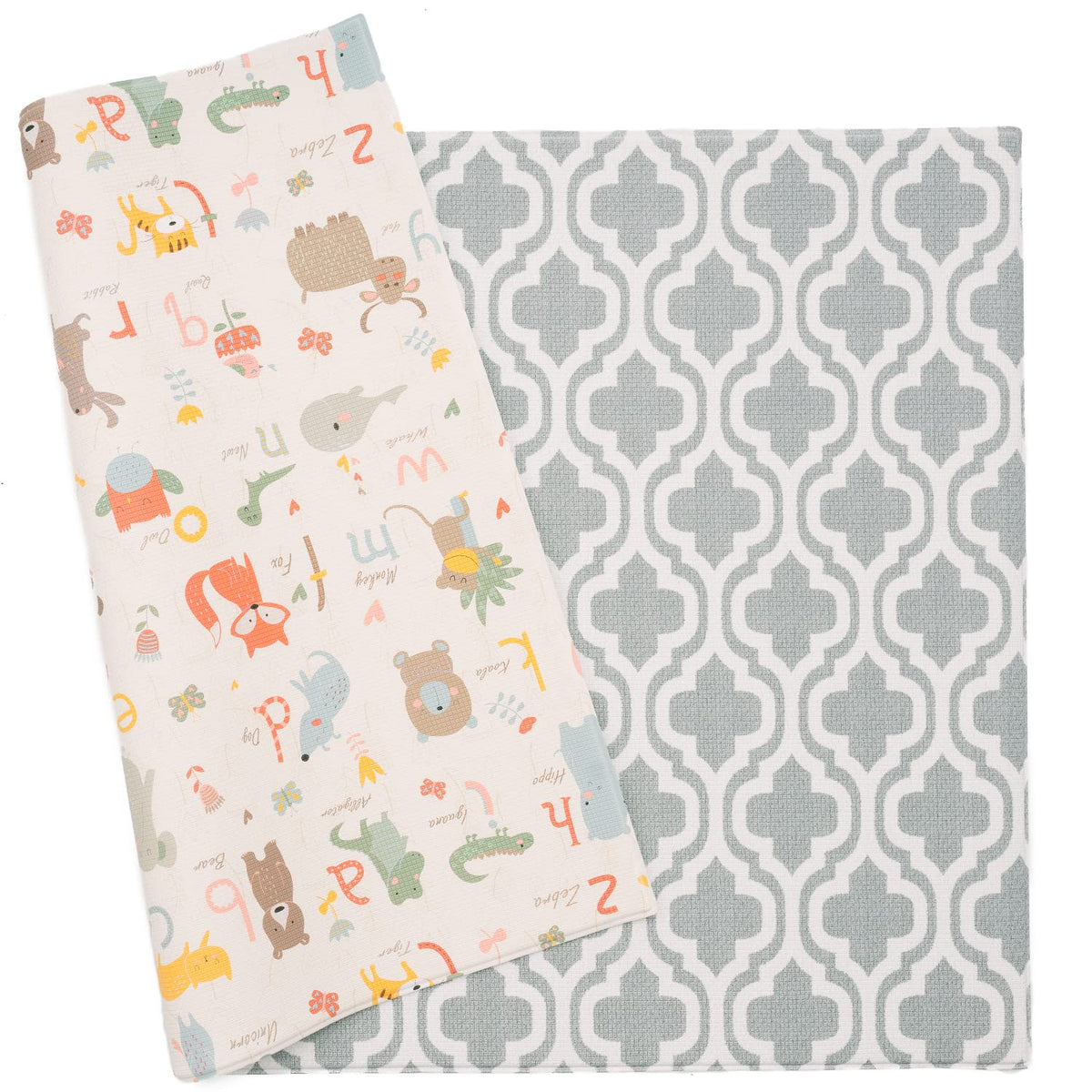 Baby Care Play Mat - Playful Collection (Busy Farm, Large) - Play Mat for Infants – Non-Toxic Baby Rug – Cushioned Baby Mat Waterproof Playmat – Reversible Double-Sided Kindergarten Mat