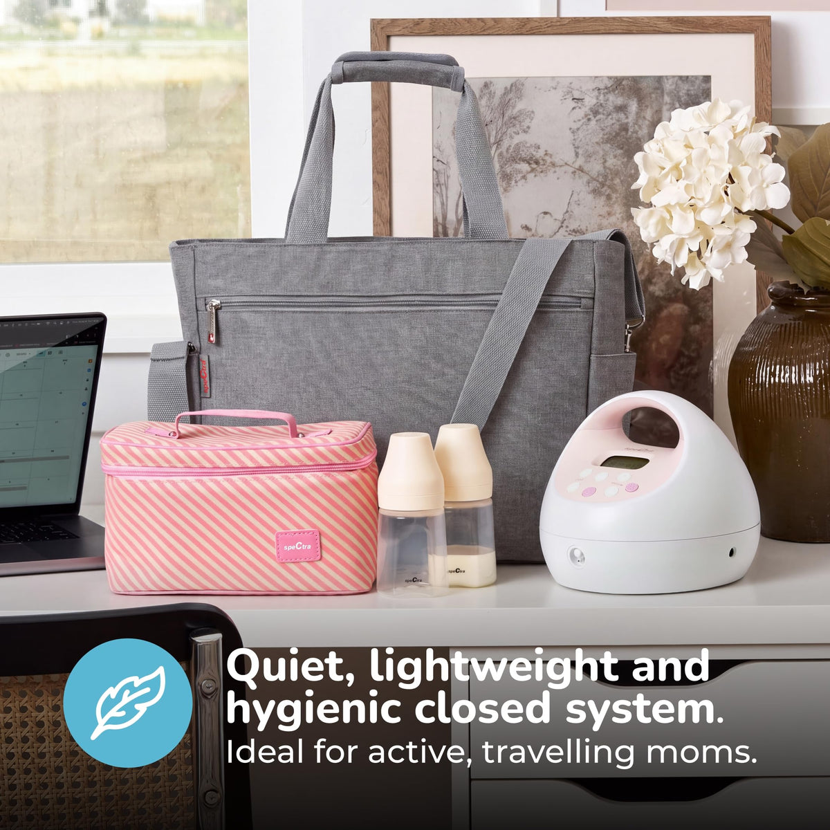 Spectra Baby S2 Plus Electric Breast Milk Pump with Tote and Cooler