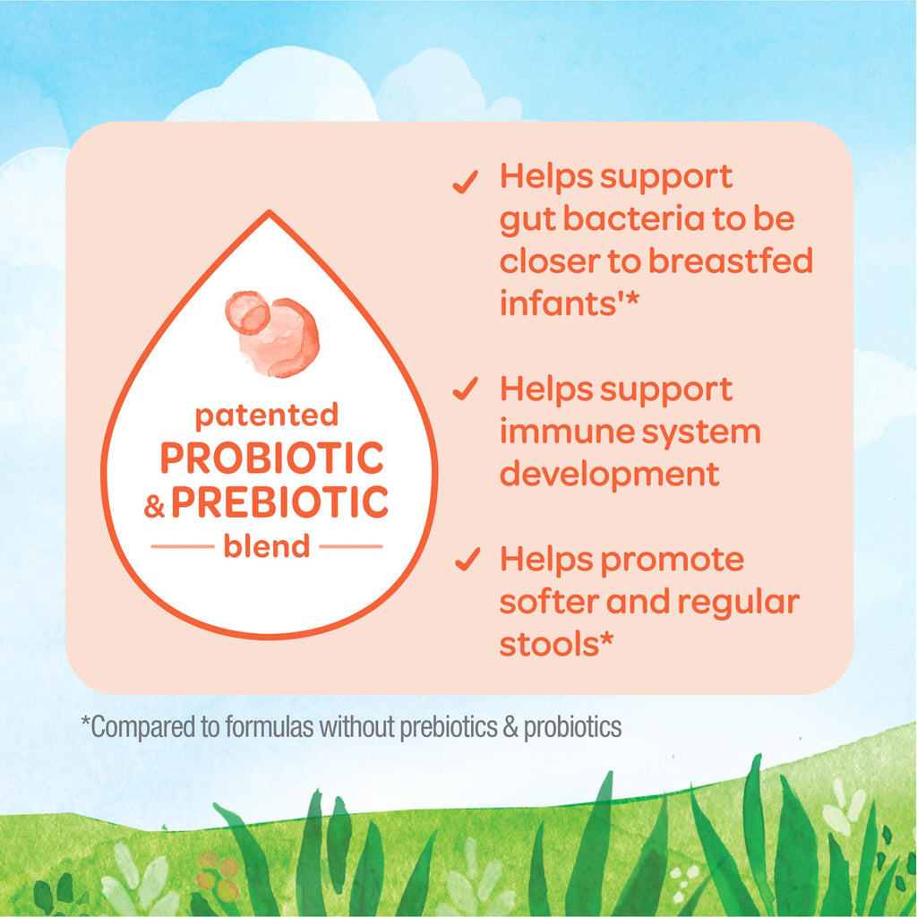 Happy Baby Organics Stage 1 Infant Formula, 0 12 Months, Milk Based Organic Baby Formula Powder with Iron, Probiotics & Prebiotics for Immune & Digestive Support, 22.9 Ounce (Pack of 1)