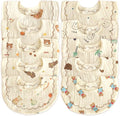 Baby Bibs Muslin Bibs for Baby Girl Boy for Drooling and Teething 10 Pack