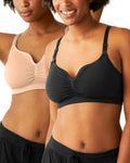 Kindred Bravely Tatum Maternity Nursing Bra, Seamless Bralette Set, 2 Pack