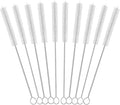 Straw Cleaner for Reusable Straws,Straw Cleaner Brush Extra Long 12 Inch,Straw Brush Cleaner for Baby Bottle,Stanley Cup,Sippy Cup and Coffee Machine(10-Pack).