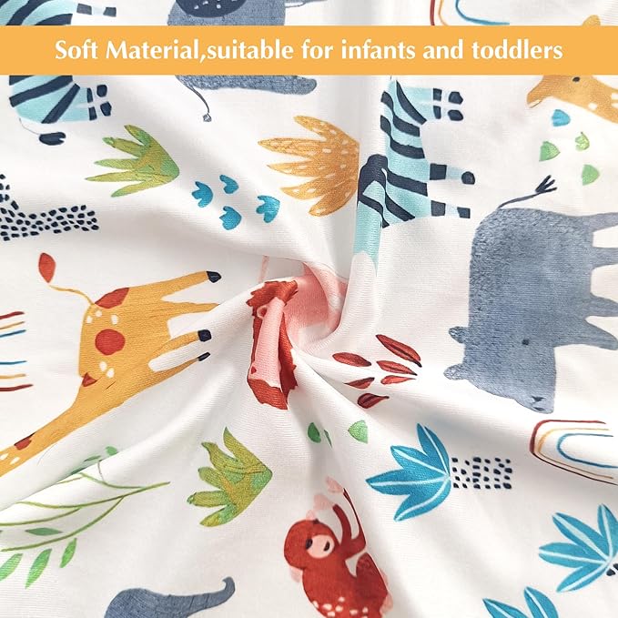 Winmany Baby Nursing Pillow Cover Newborn Removable Breastfeeding Pillowcover Cute Pattern Girls Boys Nursing Pillowcase for Breast and Bottole Feeding