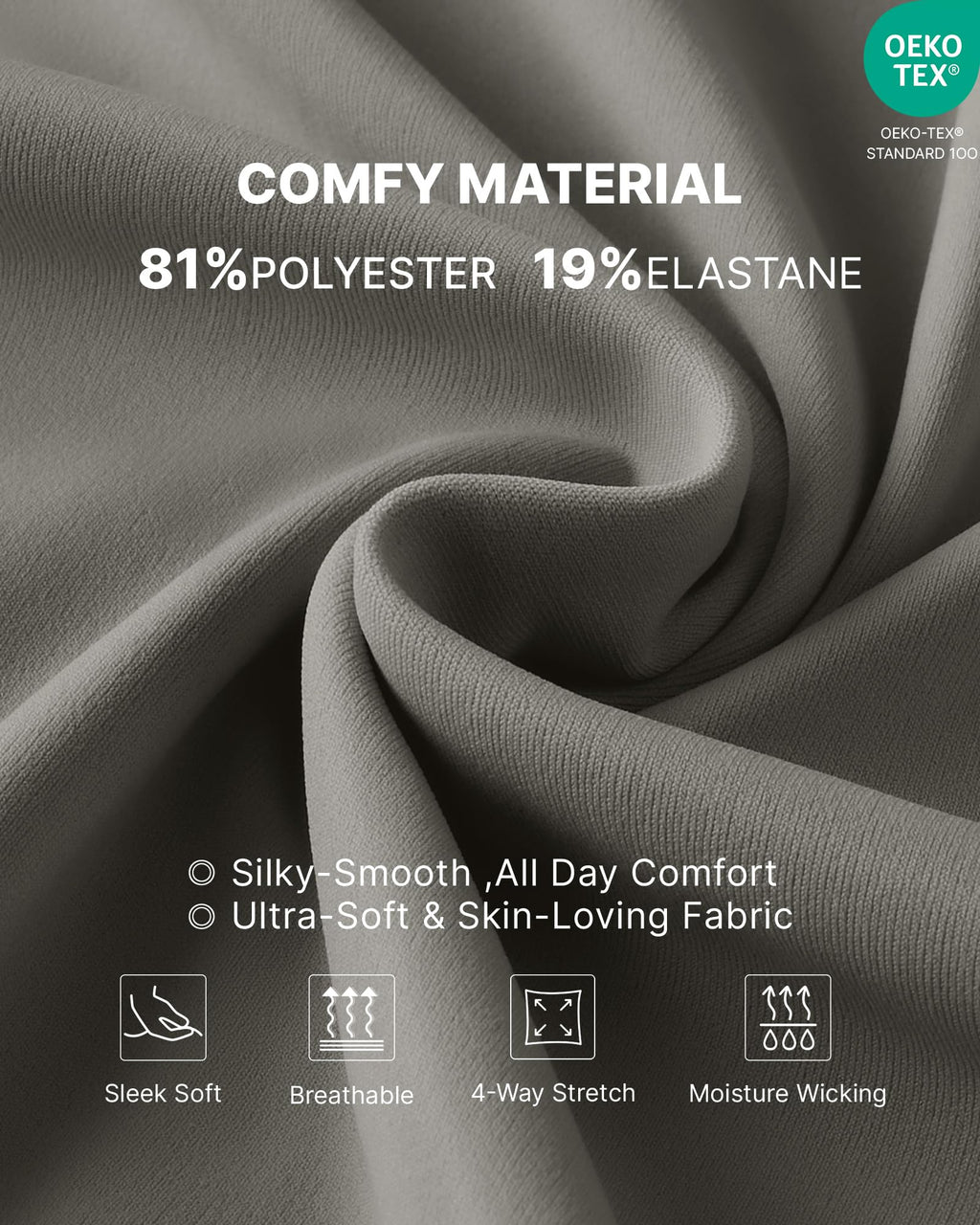 G4Free Maternity Lounge Pants with Pockets,Mocha Brown,S,Extra Tall
