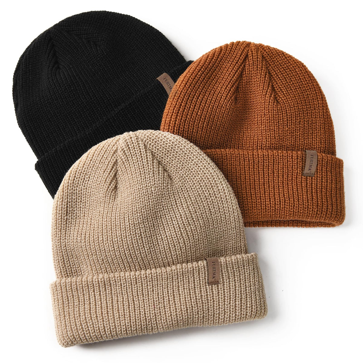 FURTALK Toddler Baby Boys Girls Beanies Kids Winter Hats Children Knit Caps