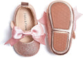 Soft Sole Baby Shoes - Infant Baby Walking Shoes Moccasins Rubber Sole Crib Shoes