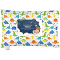 Toddler Pillow with Pillowcase, 13x18 My Little Dreamy Pillow (Happy Dino)