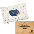 Mini Toddler Pillow with Pillowcase, 9x13 My Dreamy Pillow (Flora Vale)