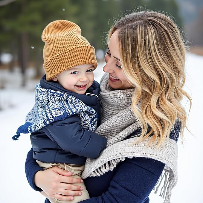 Bebila Baby Beanie Toddler Infant Winter Hats Knit Warm Caps for Boys Girls