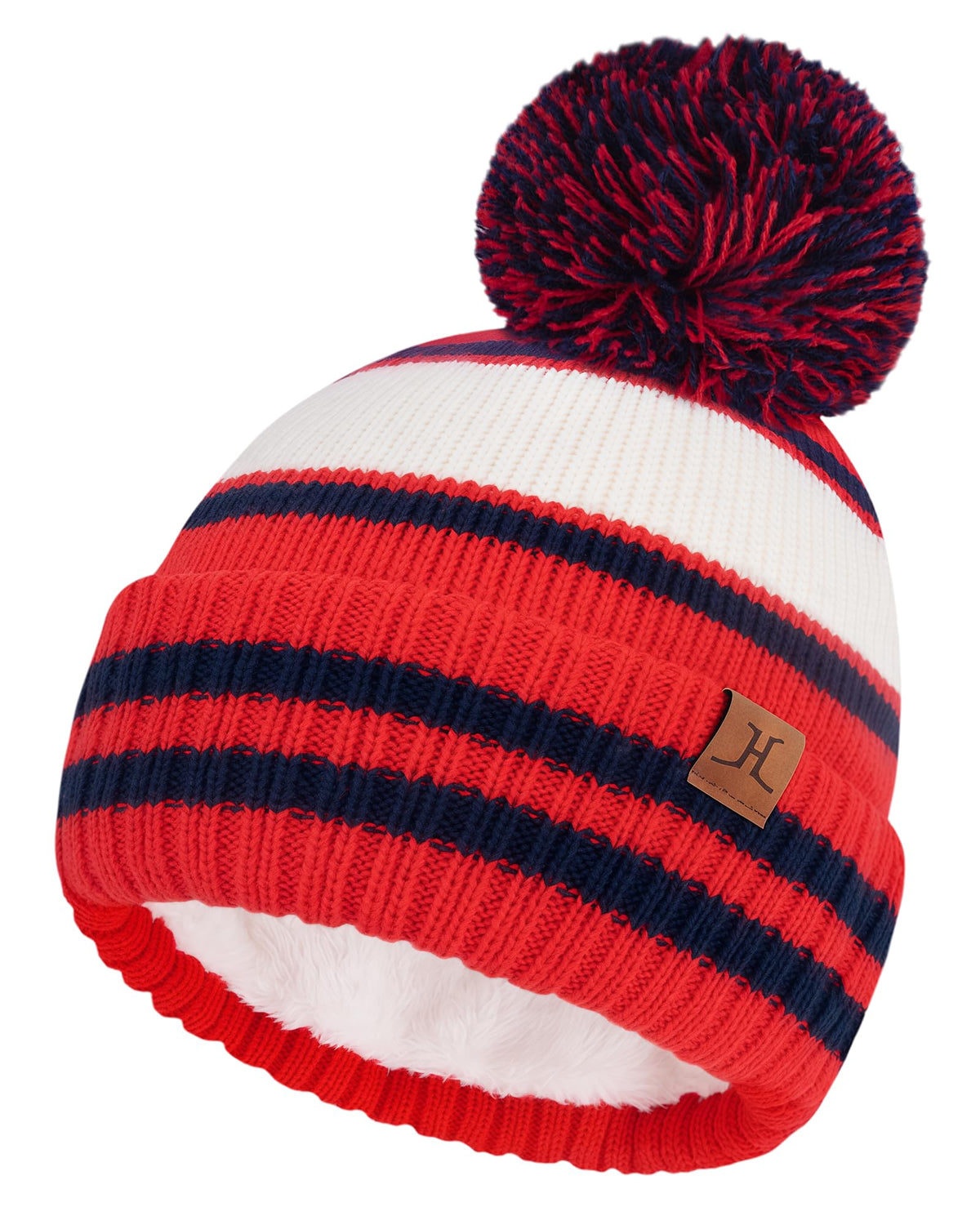 FZ FANTASTIC ZONE Kids Toddler Winter Hat Beanie with Warm Fleece Aged 2-7