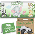 Bambooties Bamboo Baby Diapers, Totally Chlorine Free for Sensitive Skin for Newborns to XXL. Hypoallergenic & Non Toxic Eco Friendlier Plant-Based Materials. TCF XL Size 5 Diapers (144 ct)