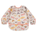 Tiny Twinkle Long Sleeve Bib for Babies & Toddlers – Waterproof Smock Bib for Eating – Machine Washable & Mess-Proof, Baby Feeding Essential & Shower Must-Have(Flutter, 6–24M)