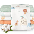 Organic Burp Cloths Baby Boy, Girl, 6-Pack Large Burping Cloths (Wilderness)