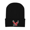 College Baby Knit Cap Eastern Washington Eagles Logo - Black - Preemie