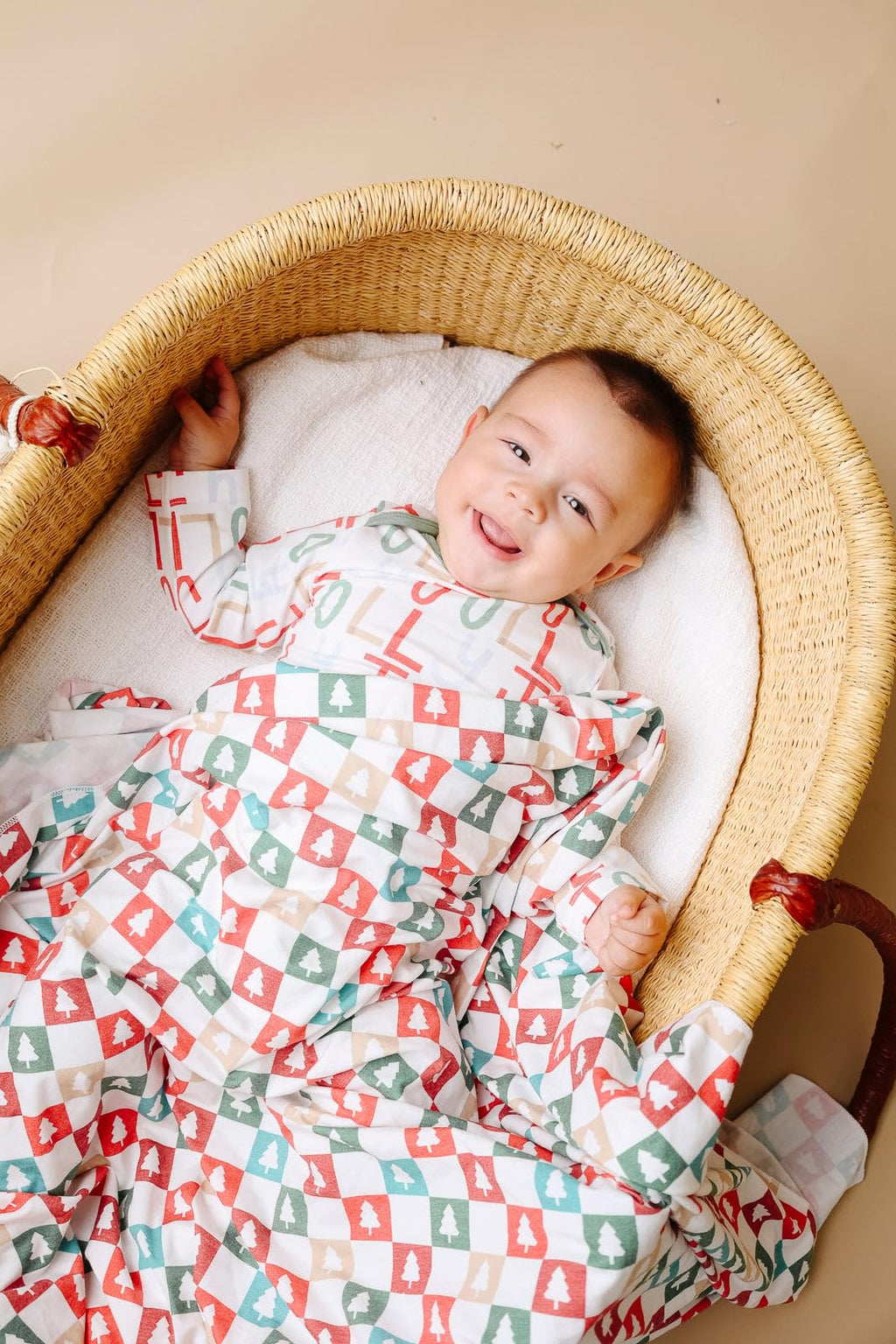Copper Pearl Swaddle Blankets for Newborns | Soft Stretchy Receiving Blankets for Boys and Girls | Large 46 x 46 Inch Baby Blankets | Lightweight and Breathable Swaddles | Fraser