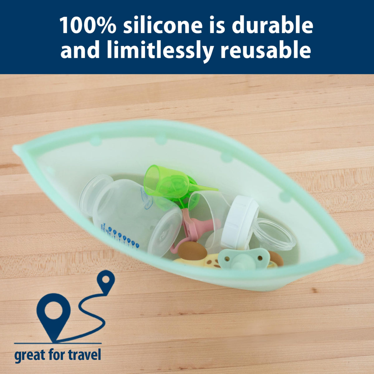 Dr. Brown's Microwave Steam Silicone Sterilizer Bag