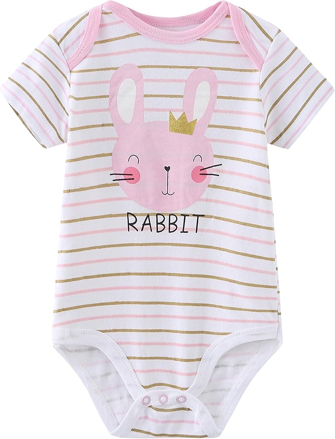 Baby Layette Set Baby Boys' 9-Piece Bodysuits Pants Set Toddler Girl Boy Unisex Baby Gift Sets