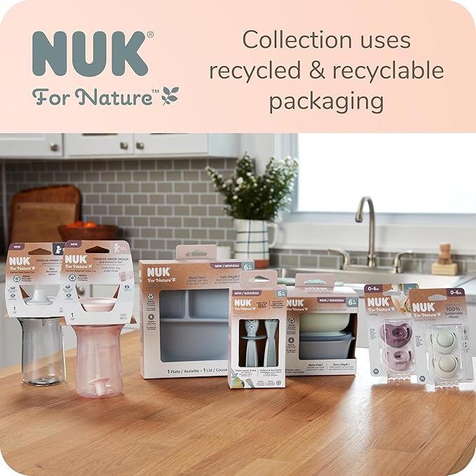 NUK for Nature™ Simply Natural Pacifier, 0-6M
