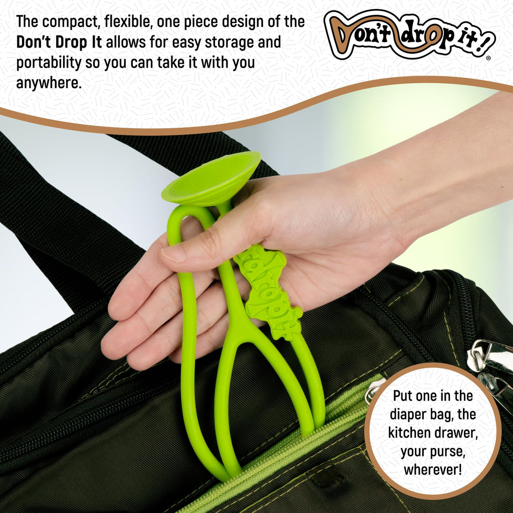 Don't Drop It® Silicone Suction Cup Strap Tether