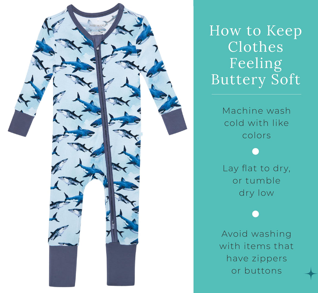 Posh Peanut Convertible Baby Sleepers, Boy Toddlers Footless Pajamas