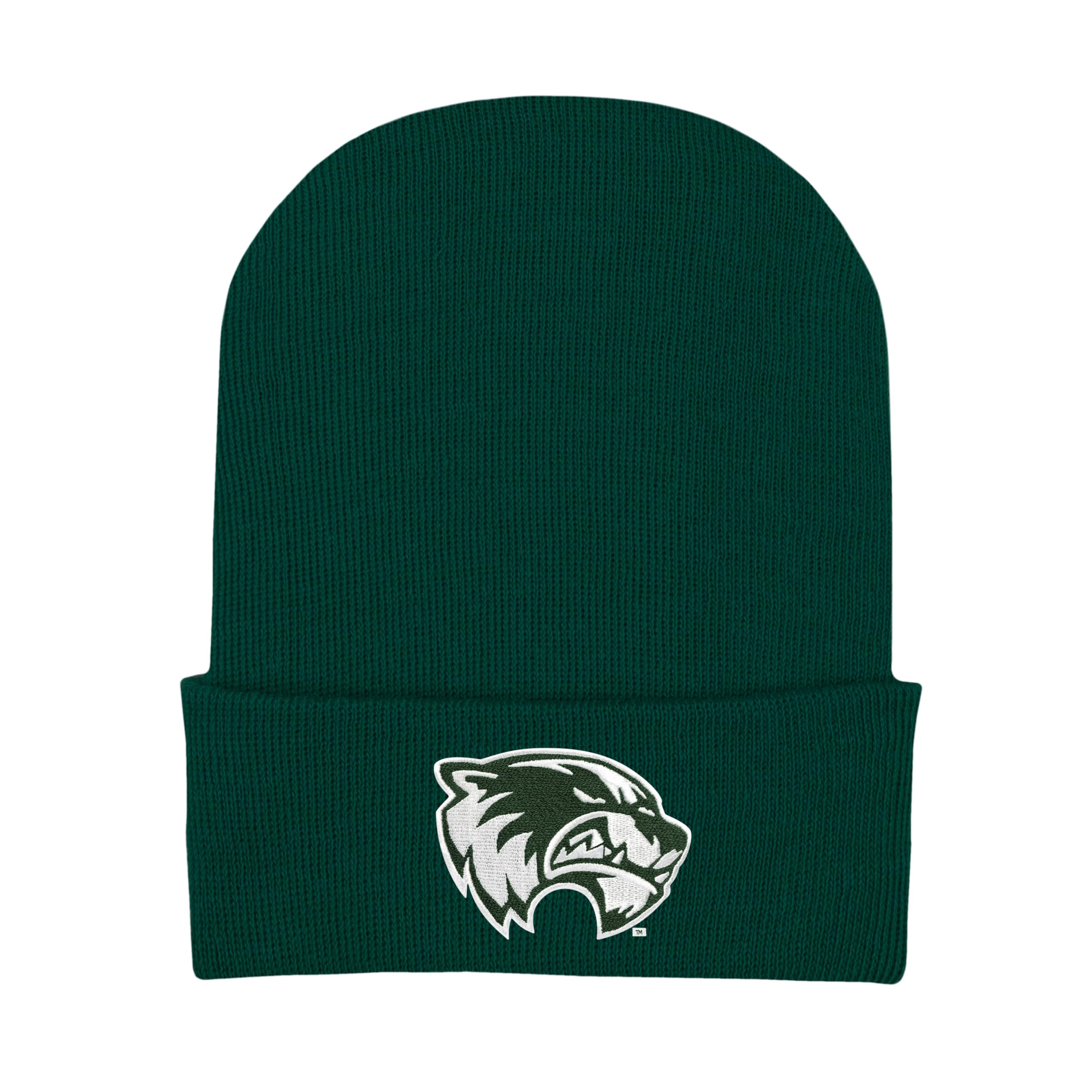 College Baby Infant Knit Cap Utah Valley Wolverines Logo - Hunter - Newborn