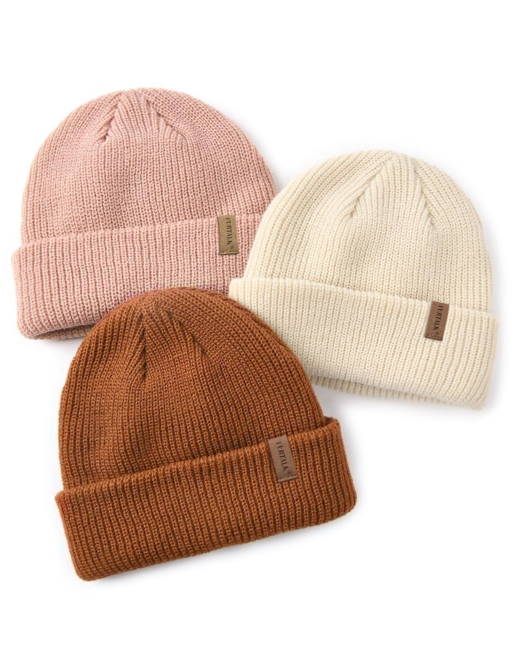FURTALK Toddler Beanie Baby Beanies Kids Winter Hats Children Knit Warm Cap