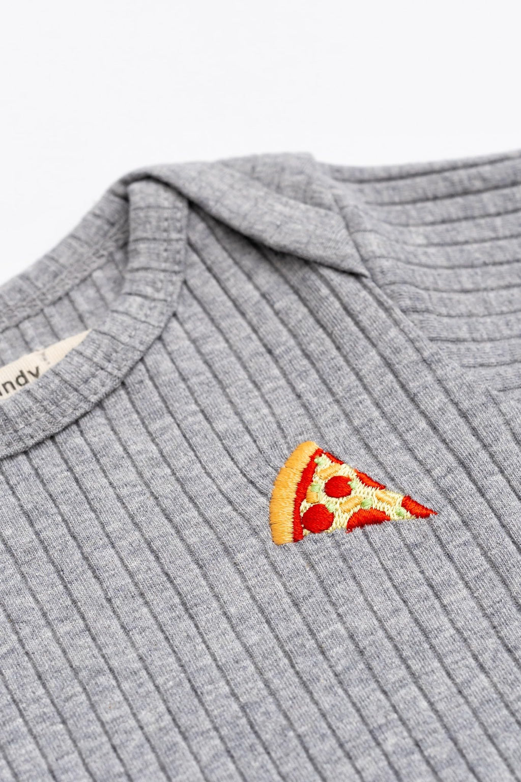 MONICA + ANDY Short Sleeve Jack & Jill Bodysuit 3-Pack, Size Preemie, Pizza Print, 100% Organic Baby Clothes for Boys & Girls, Super Soft Sustainable Cotton, Infant, Newborn & Toddler Sizes